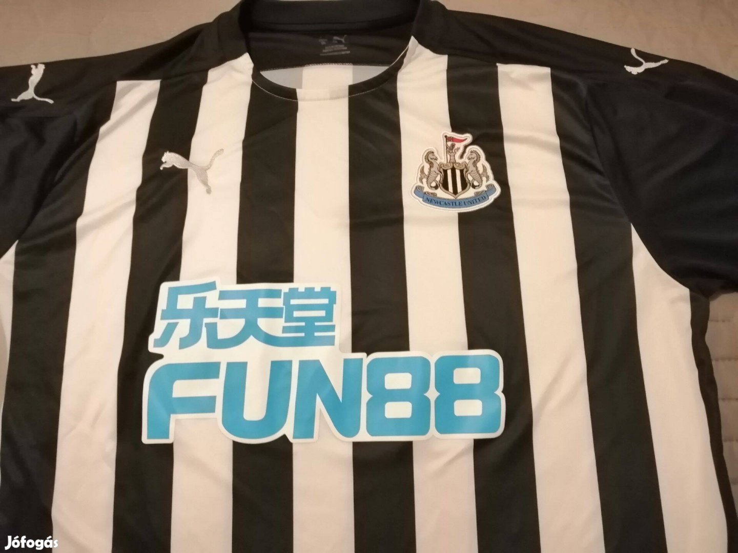 Newcastle United Puma mez, póló, újszerű, hibátlan (XXL)