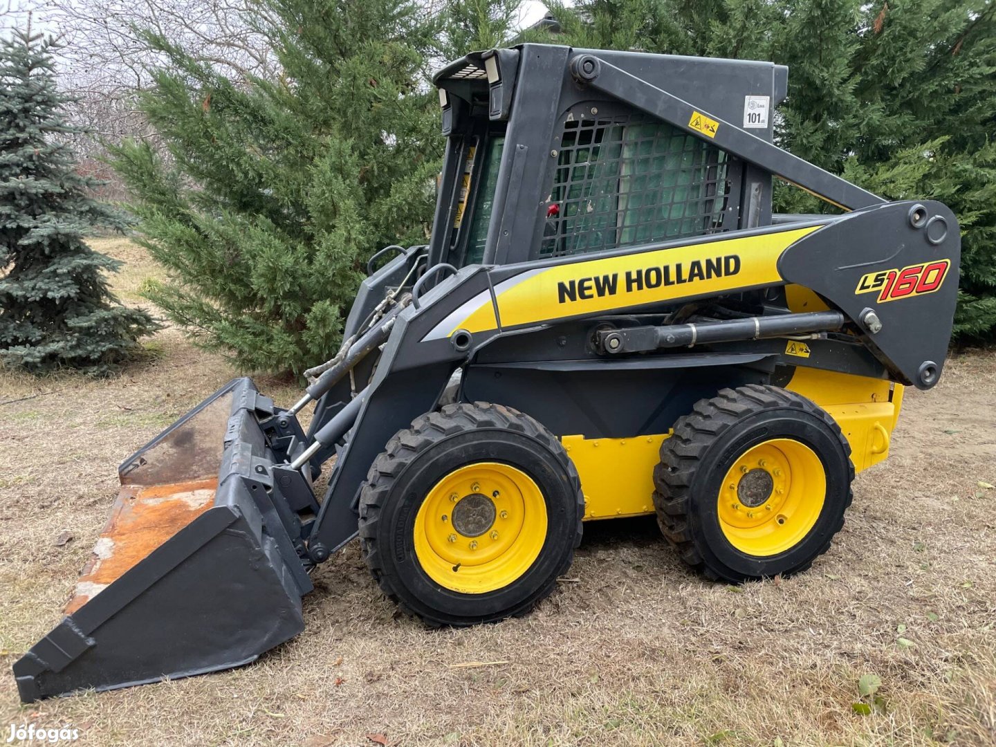 Newholland LS160 2500kg csúszókormányzású Bobcat munkagép