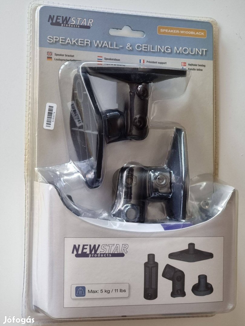 Newstar Speaker-W100 mennyezeti hangfaltartó konzol