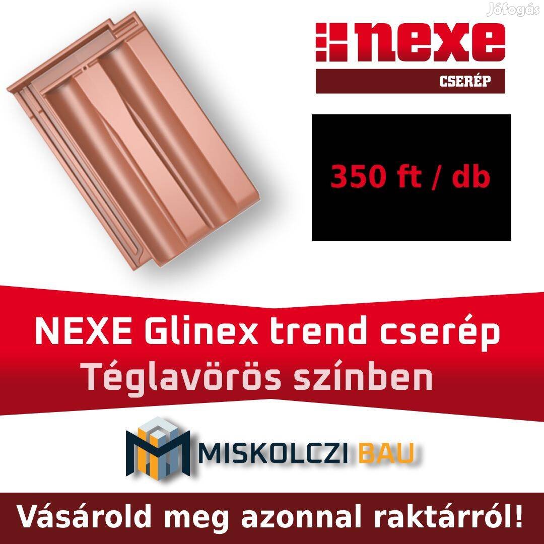 Nexe Trend kerámia tetőcserép - Szeged