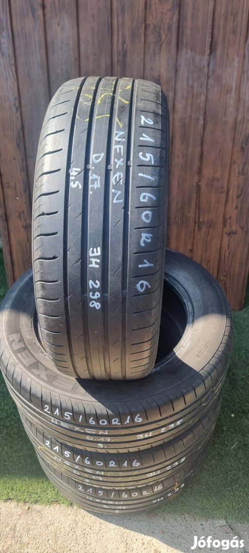 Nexen 215/60 R16 5mm 2017-es Nyári Gumiabroncs 4db #298