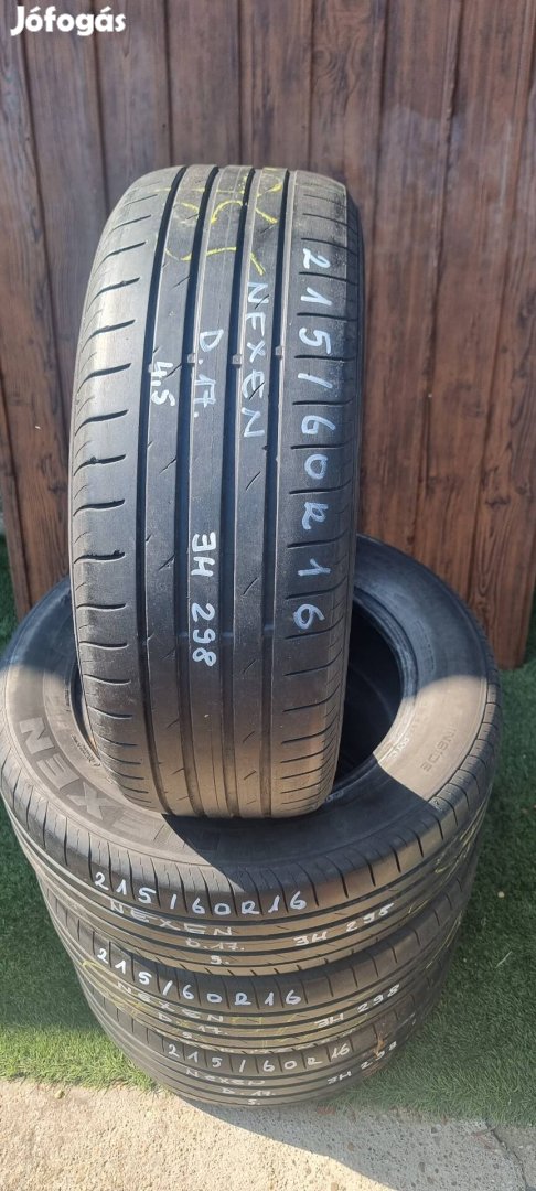 Nexen 215/60 R16 5mm 2017-es Nyári Gumiabroncs 4db #298