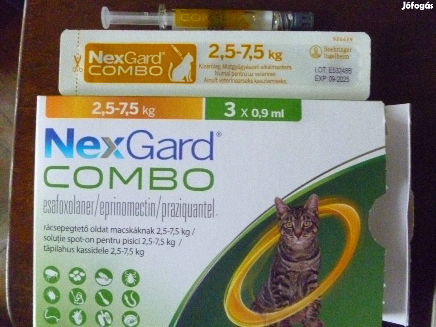 Nexgard Combo macskáknak