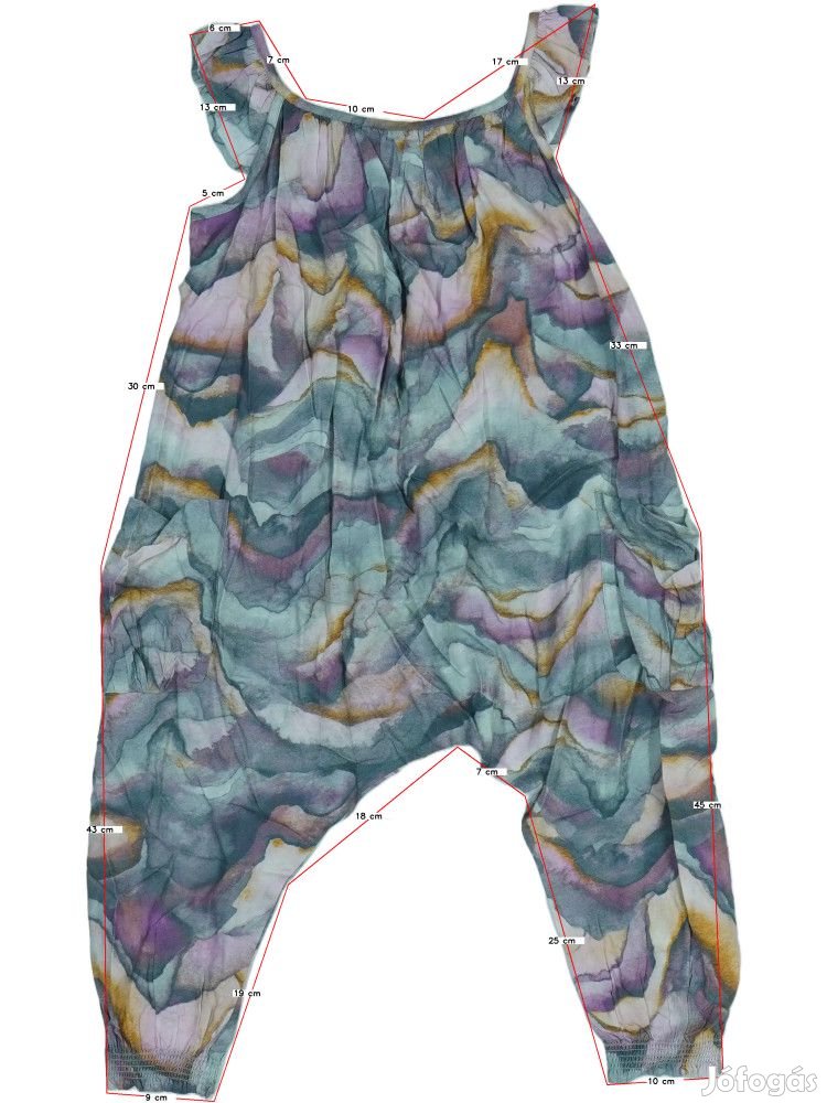 Next Használt (használtabb) Lány Playsuit / Jumpsuit (Méret: 116)