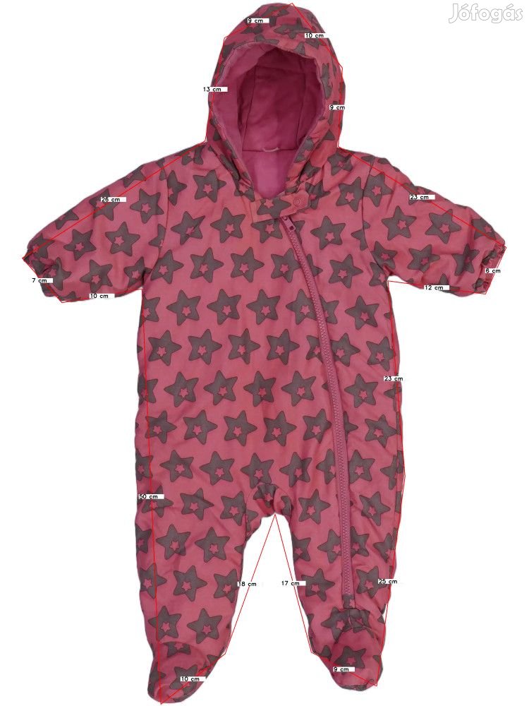 Next Használt (hibás) Lány Baby overál (Méret: 68)