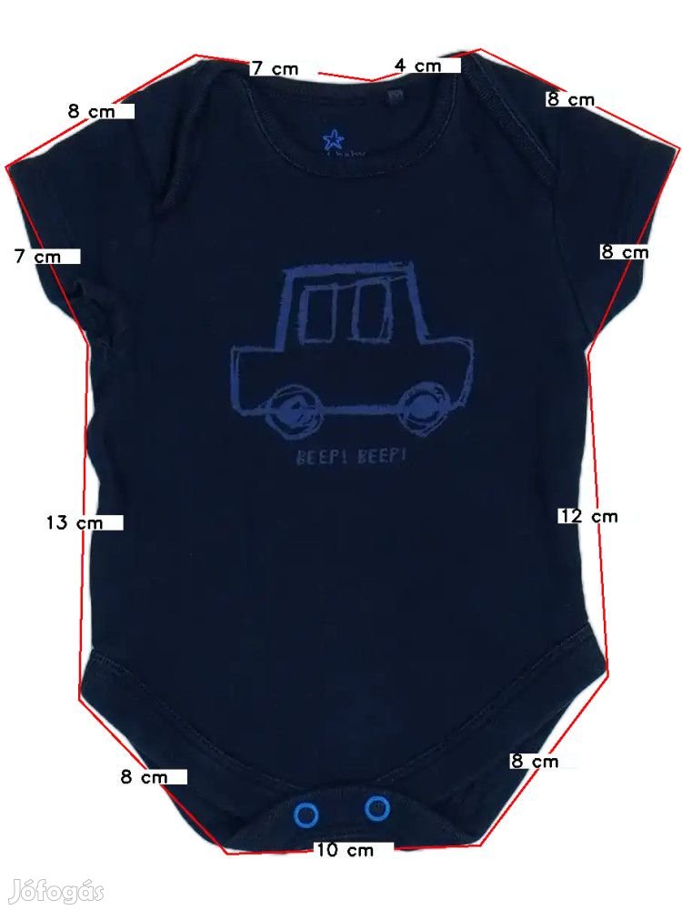 Next Használt (keveset használt) Fiú Rövid ujjú / ujjatlan body (Méret