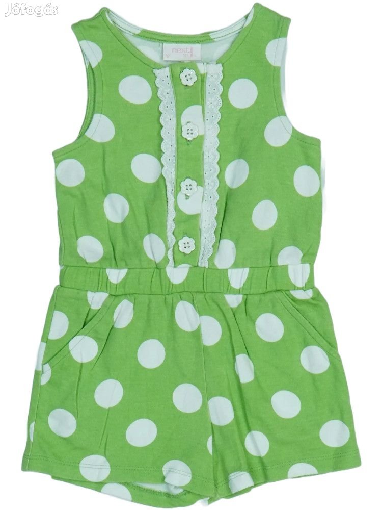 Next Használt (újszerű) Lány Playsuit / Jumpsuit (Méret: 86)