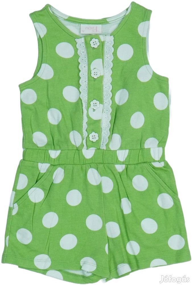 Next Használt (újszerű) Lány Playsuit / Jumpsuit (Méret: 86)