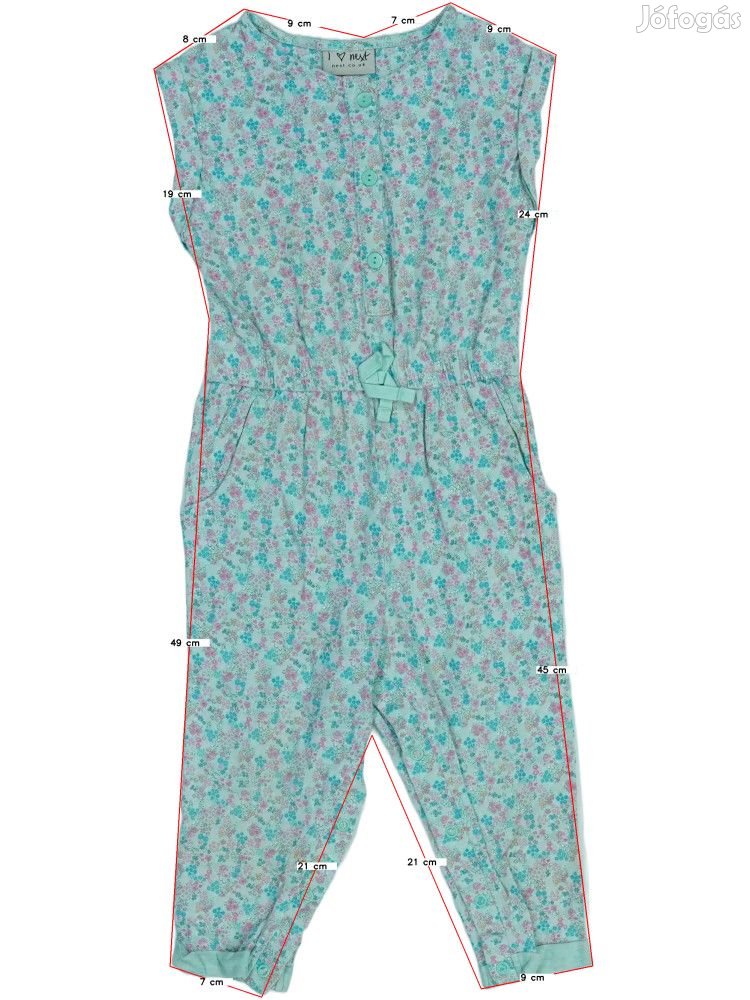 Next Használt (újszerű) Lány Playsuit / Jumpsuit (Méret: 86)
