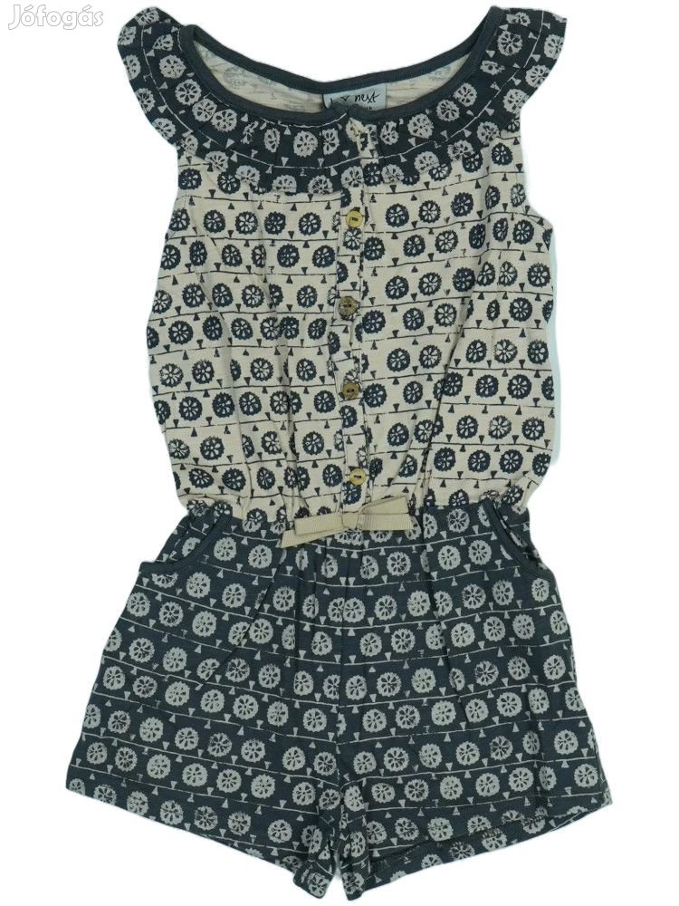 Next Használt (újszerű) Lány Playsuit / Jumpsuit (Méret: 92)