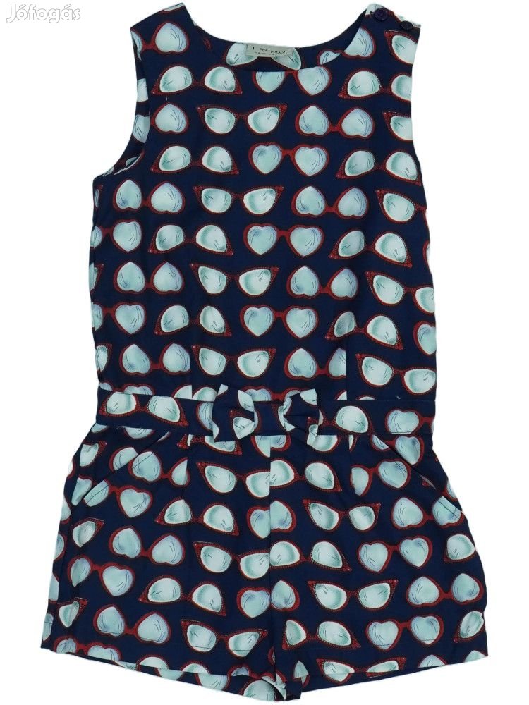 Next Új (címke nélküli) Lány Playsuit / Jumpsuit (Méret: 110)