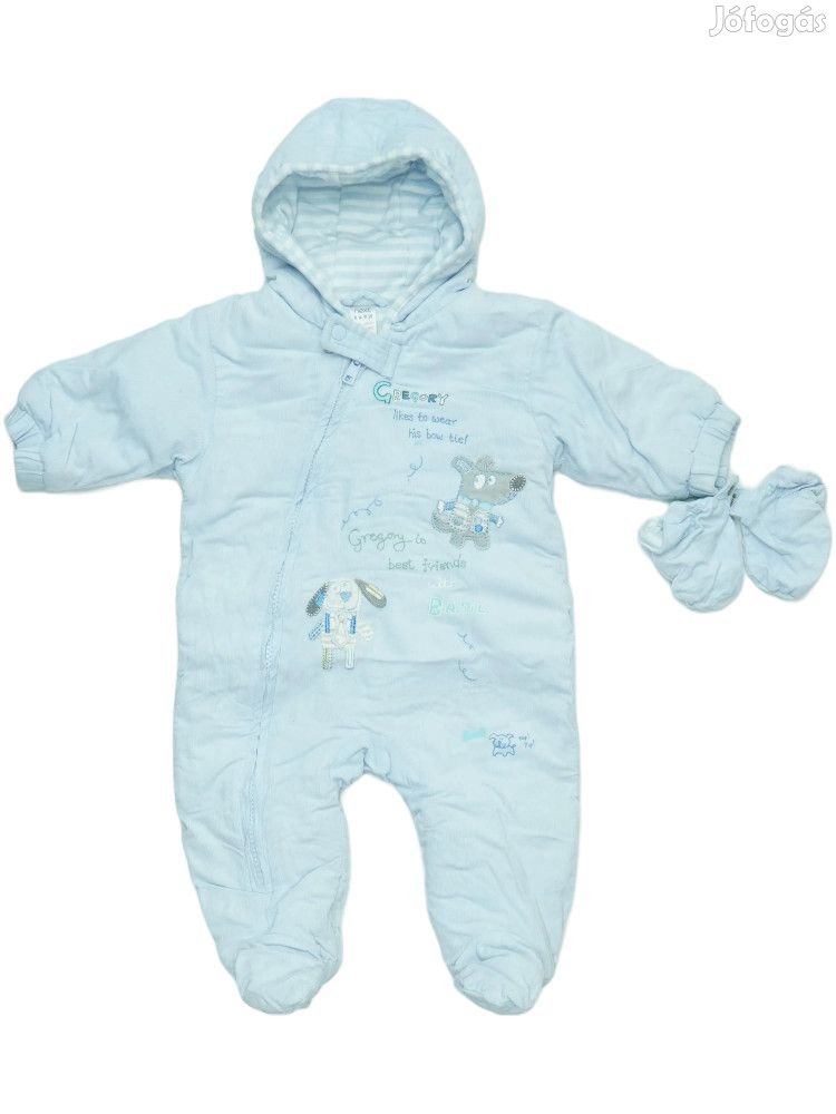 Next Új (címkés) Fiú Baby overál (Méret: 68)