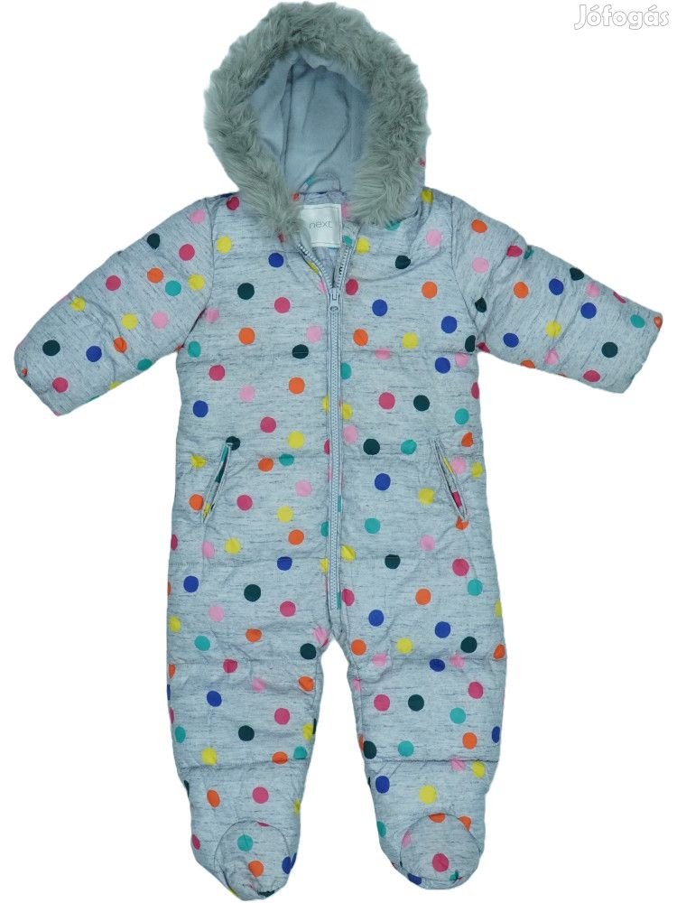 Next Új (címkés) Lány Baby overál (Méret: 92)