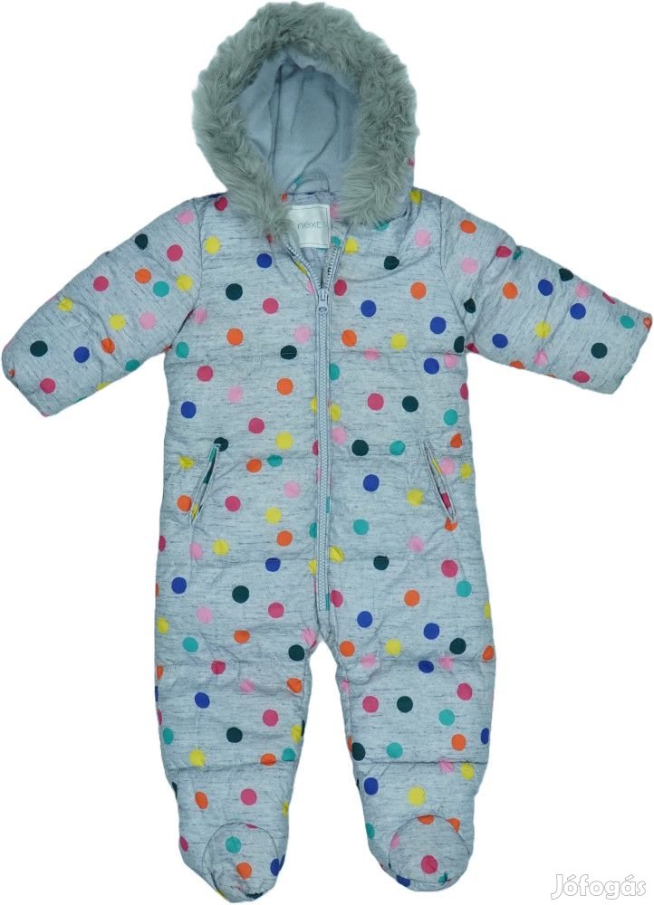 Next Új (címkés) Lány Baby overál (Méret: 92)