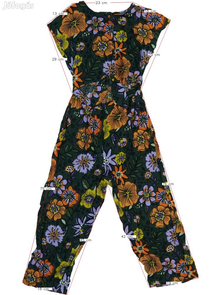 Next Új (címkés) Lány Playsuit / Jumpsuit (Méret: 140)