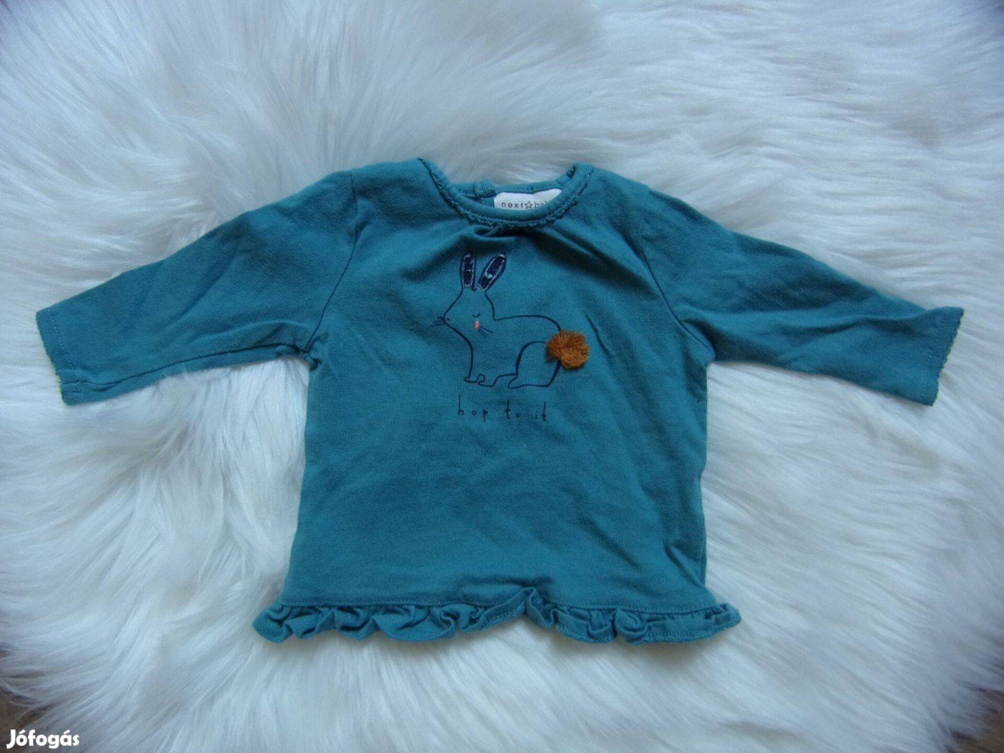 Next baby nyuszi mintás felső 3 hónaposoknak