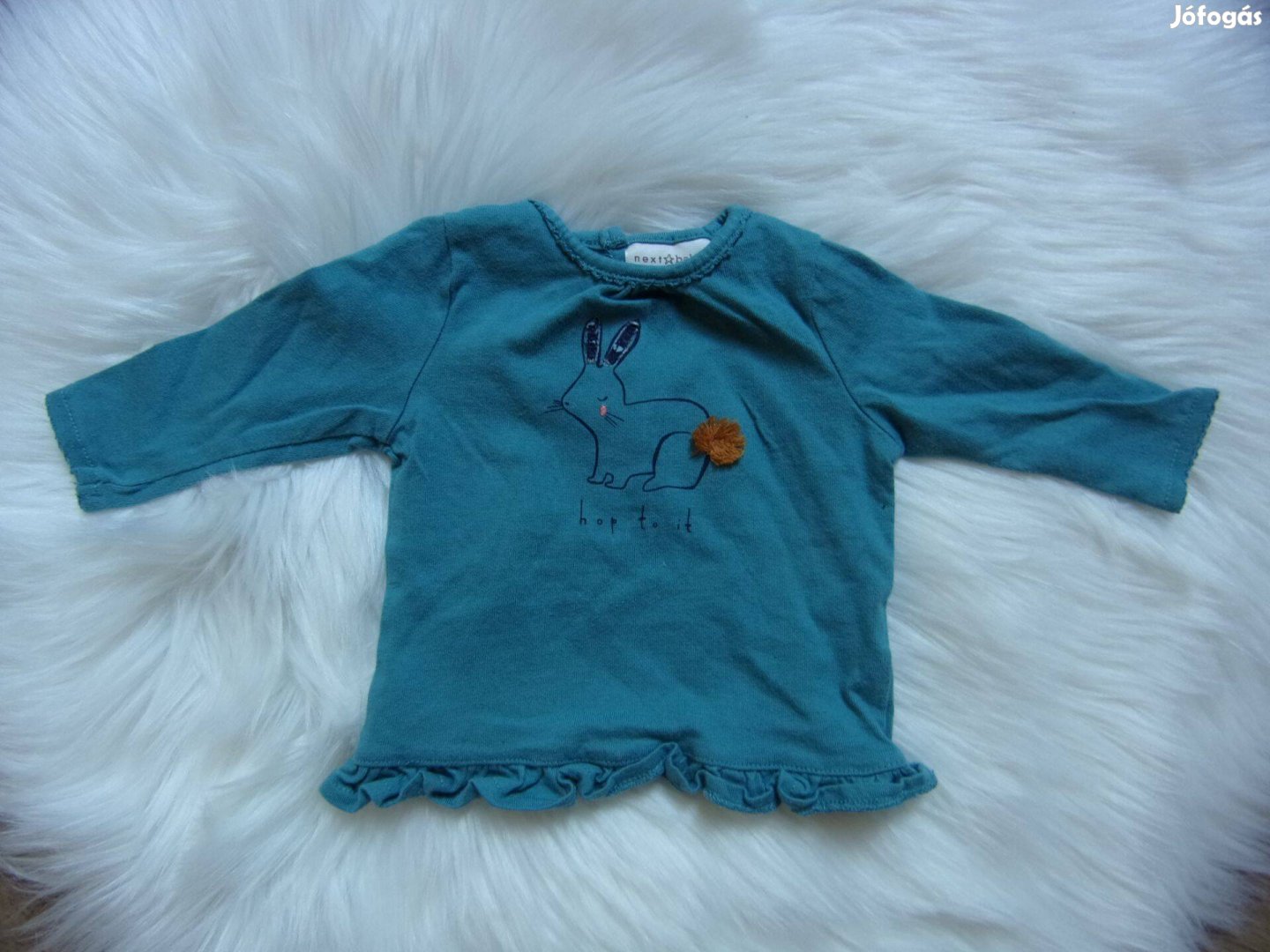 Next baby nyuszi mintás felső 3 hónaposoknak