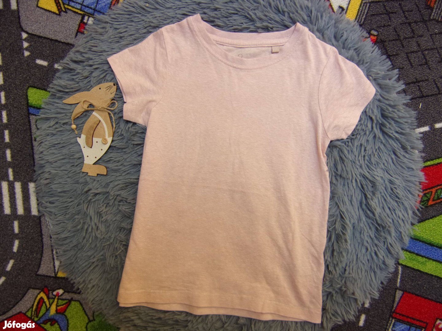 Next halvány rózsaszín póló 5 éveseknek (110cm)