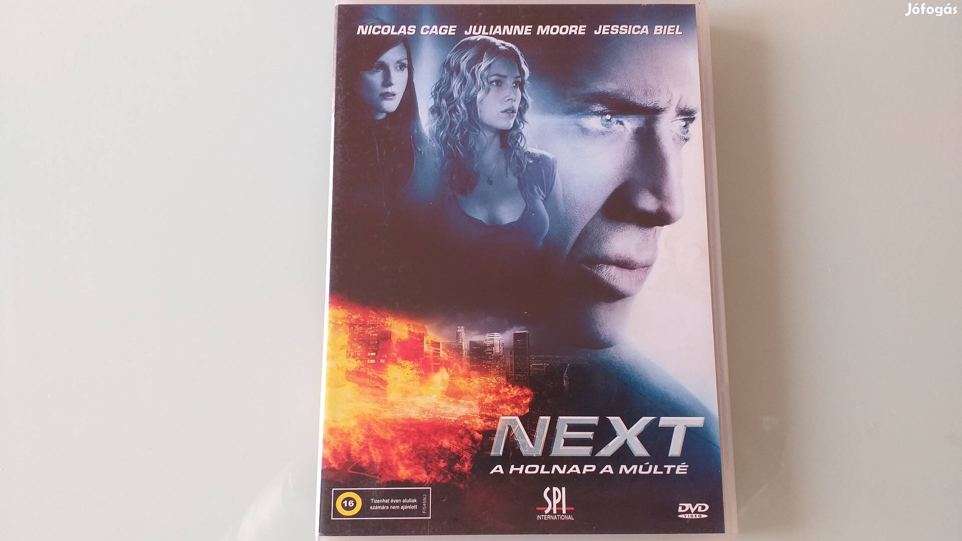 Next holnap a múlté akciófilm DVD-Nicolas Cage