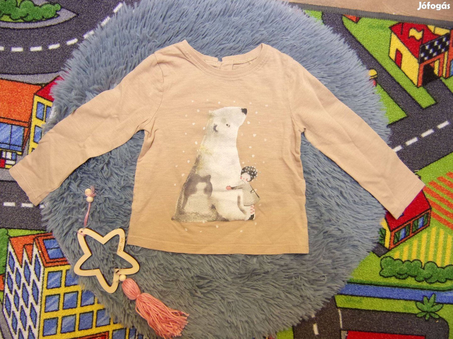 Next jegesmaci kislányos póló felső 18-24 hónaposoknak (92cm)