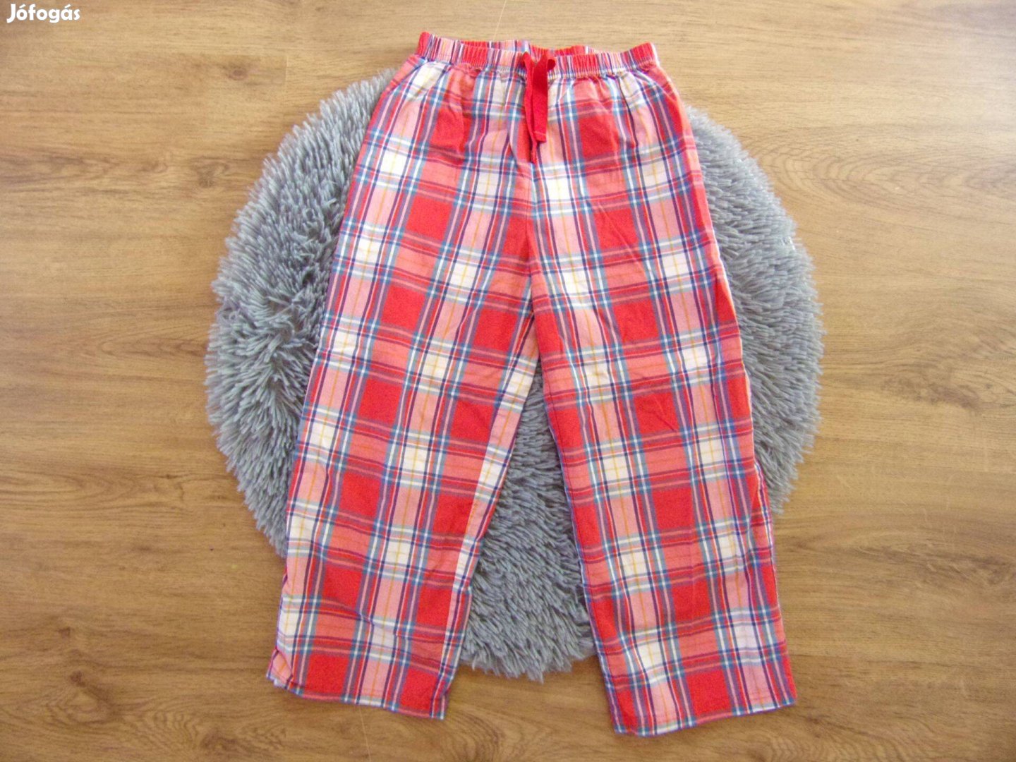 Next kockás pizsama nadrág 7 éveseknek (122cm)