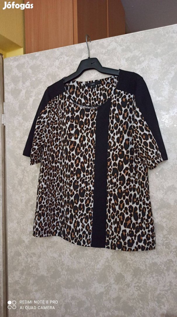 Next leopárdmintás felső 42-es