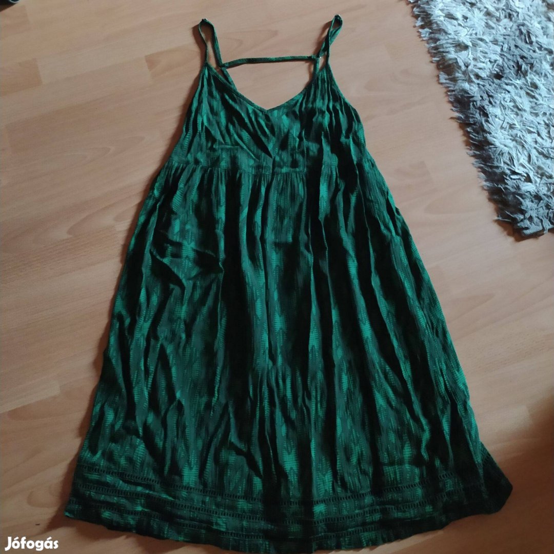 Next pántos zöld női ruha 38