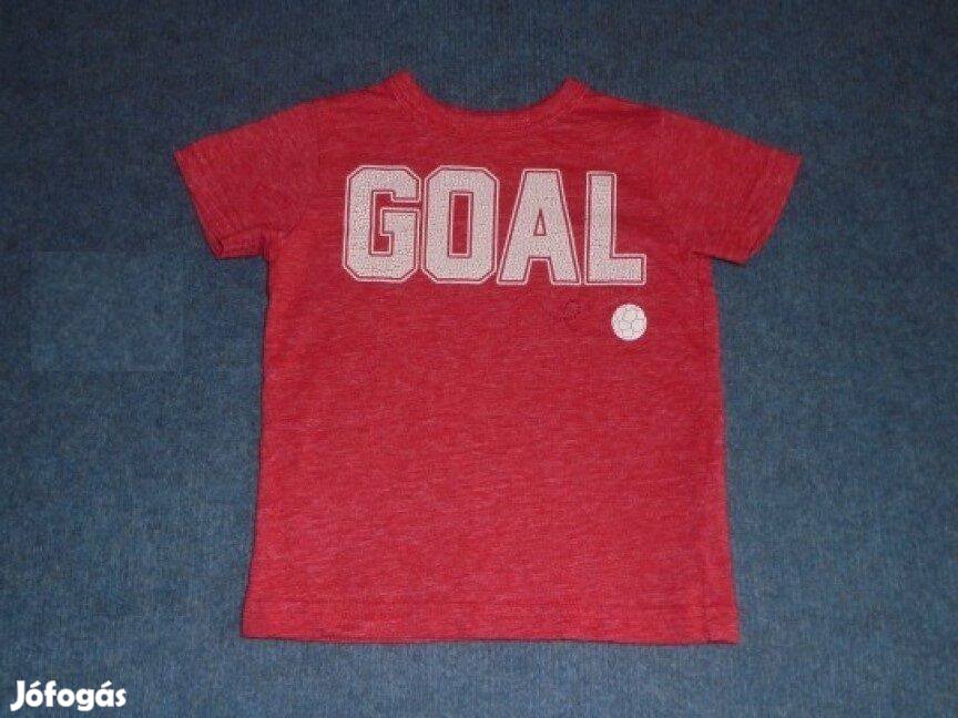 Next piros és feliratos póló 6-9 hó méret 74