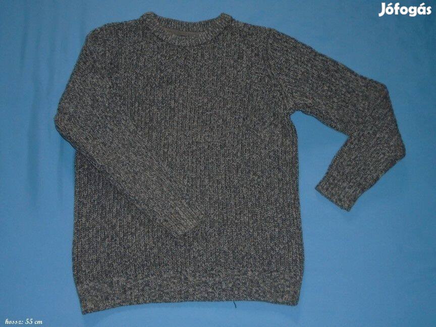 Next szürke kötött pulóver 10 évesre méret 140