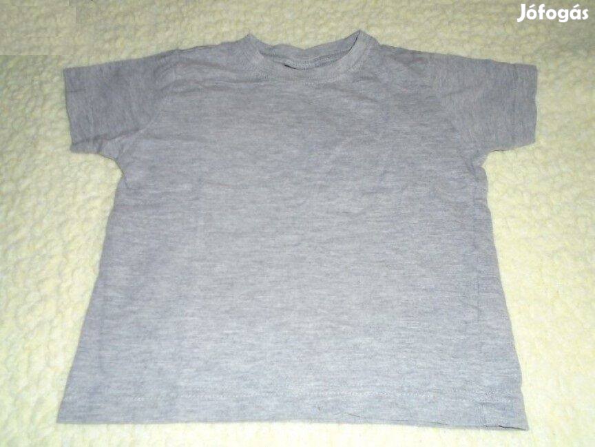 Next szürke színű póló 9-12 hó méret 80