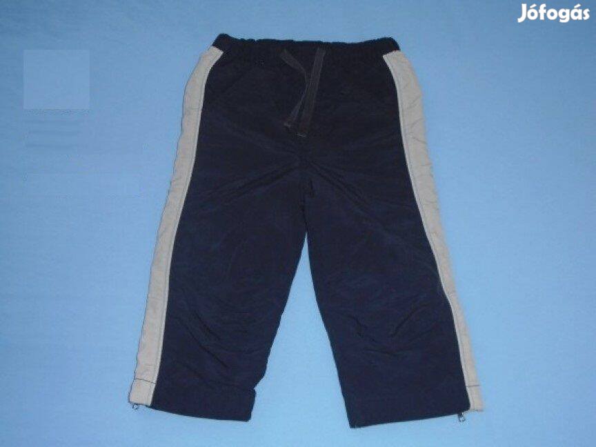 Next vékony pamut béléses nadrág 12-18 hó méret 86 kék