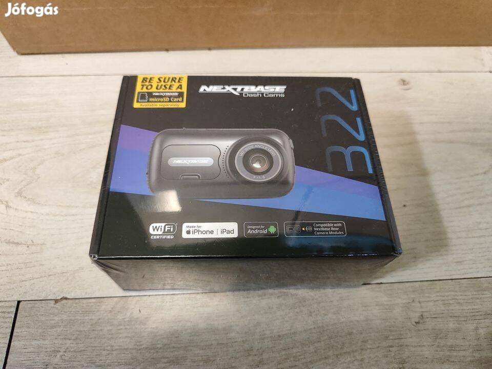 Nextbase 322GW Autós kamera (új, bontatlan, garival)
