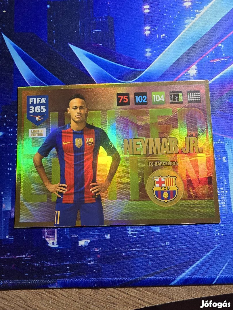 Neymar Jr. XXL Limited Edition kártya eladó! 