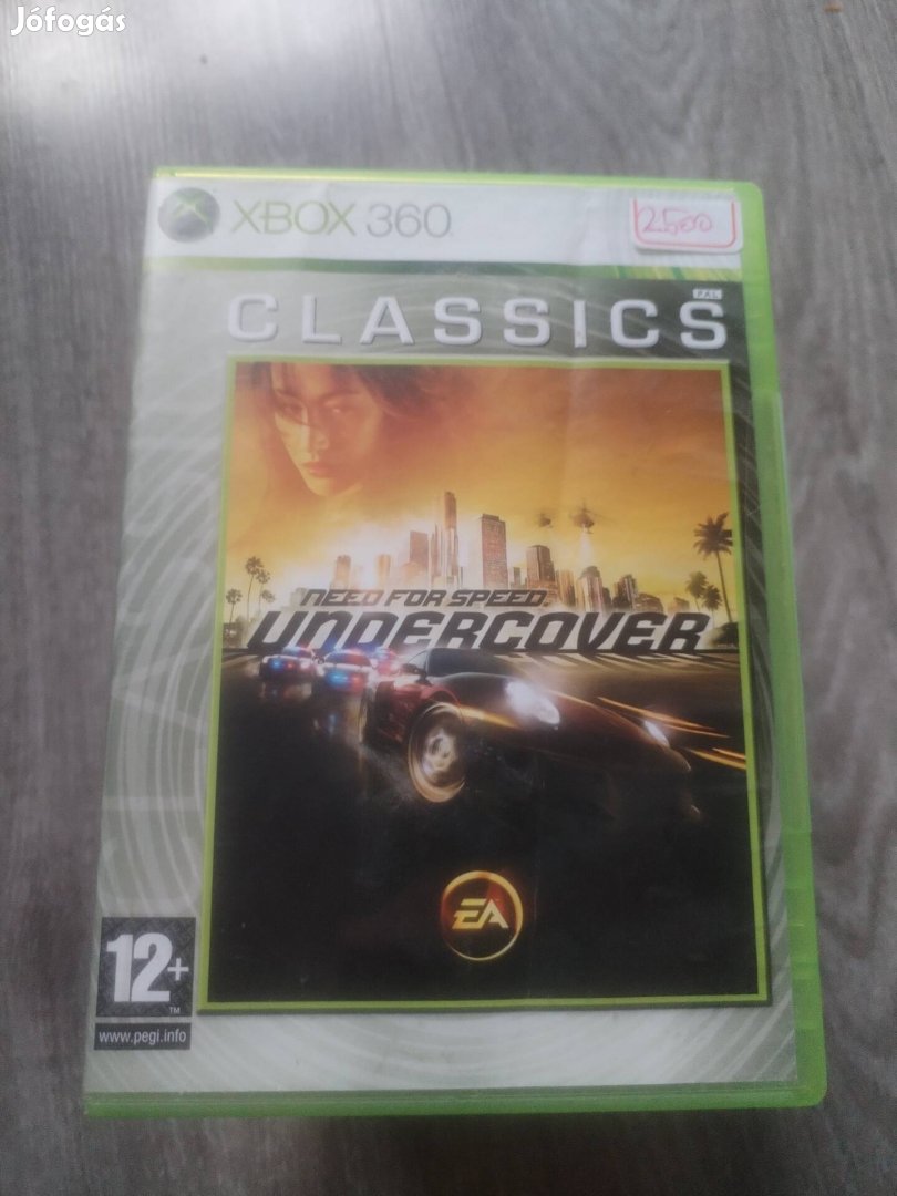 Nfs Undercover xbox 360 játék 