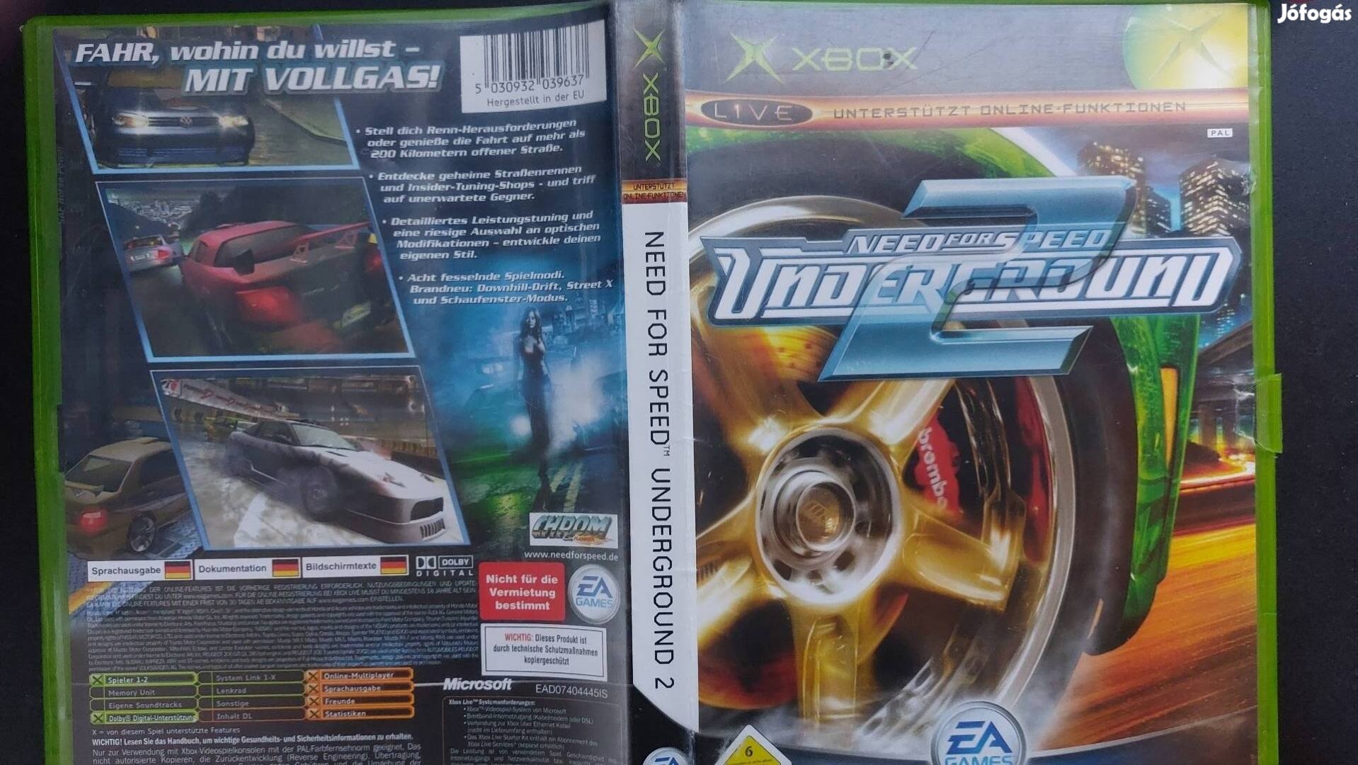 Nfs Underground 2 xbox-ra