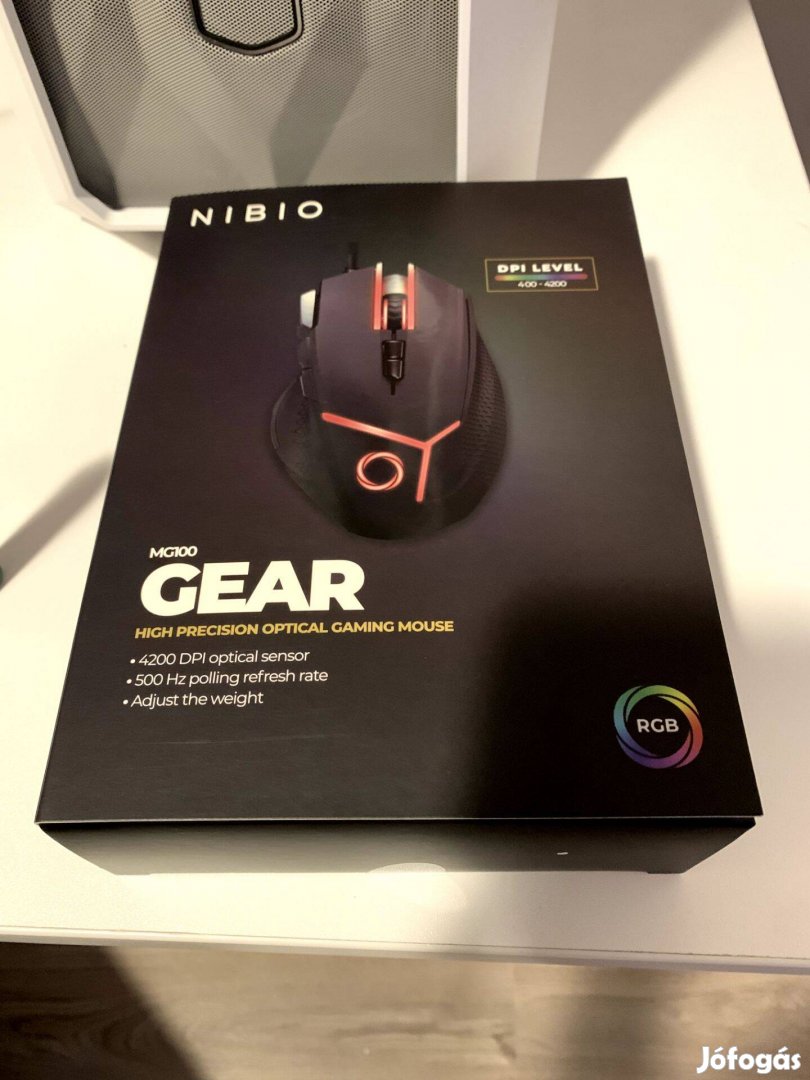 Nibio MG100 Gear gamer egér