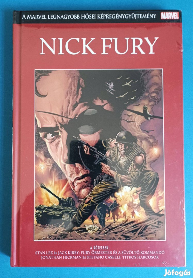 Nick Fury A Marvel Legnagyobb Hősei Képregény Új Fóliás!!!