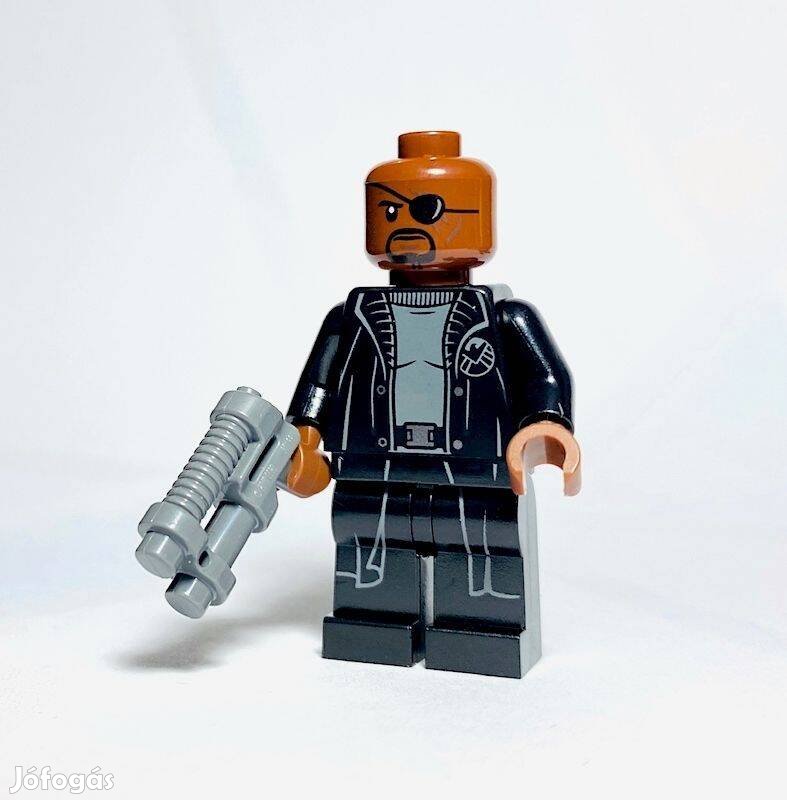 Nick Fury Eredeti LEGO minifigura - Super Heroes 76153 Bosszúállók Új