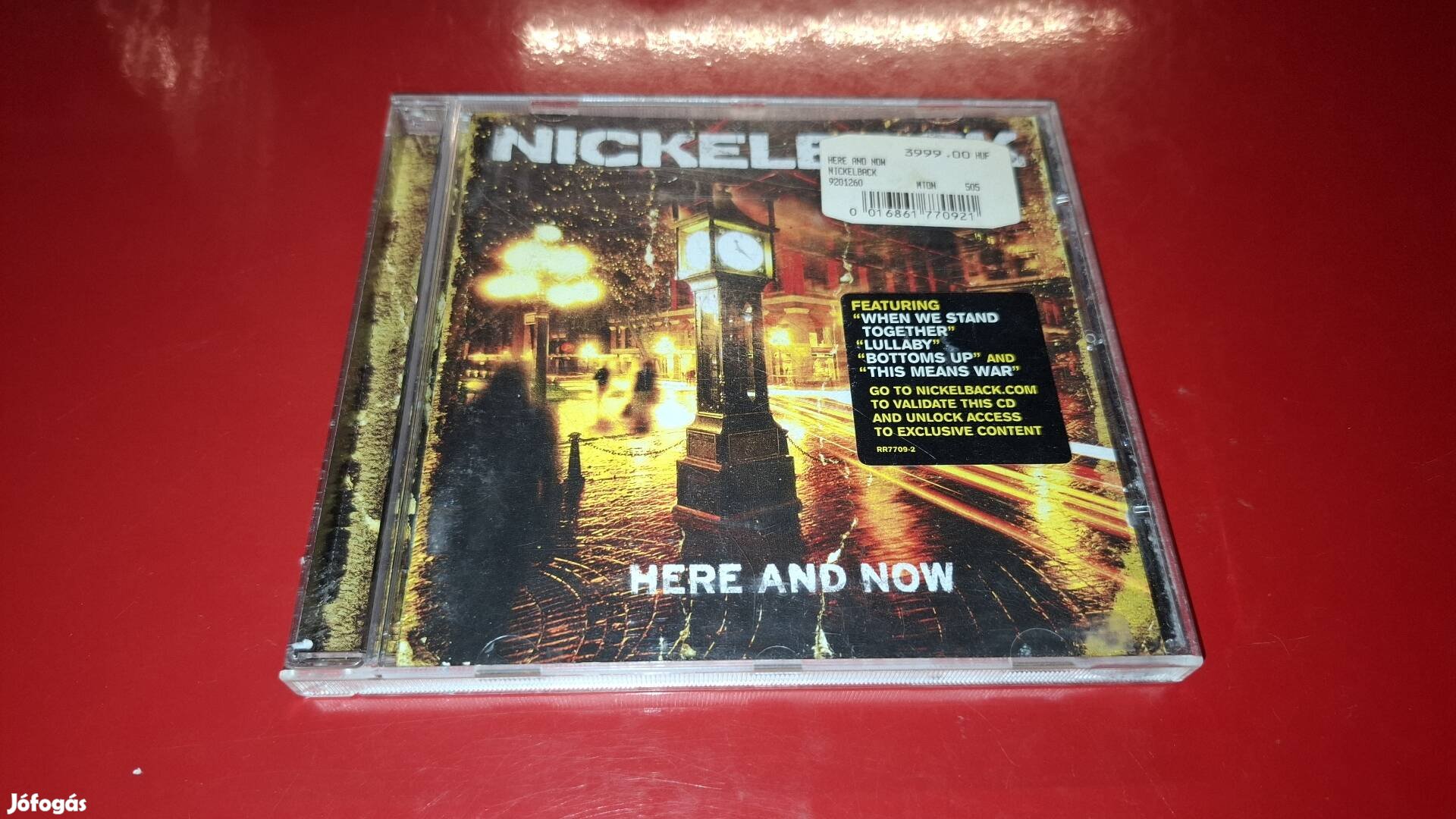 Nickelback Here and Now Cd 2001
