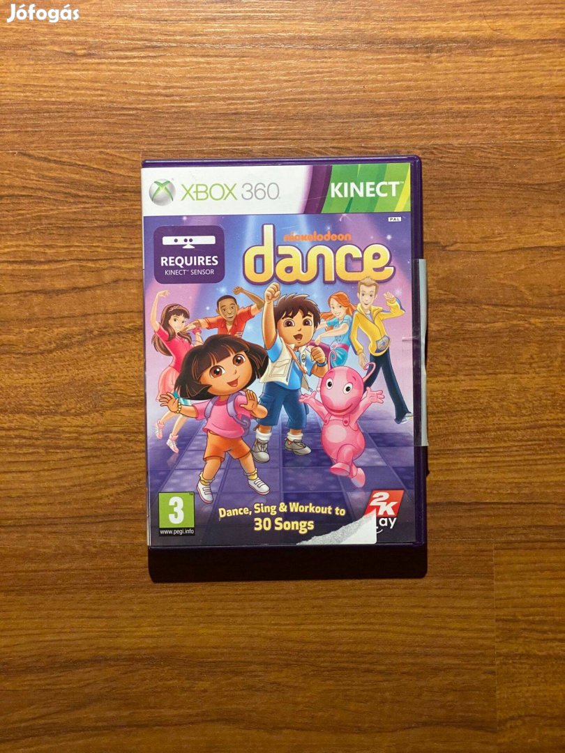 Nickelodeon Dance eredeti Xbox 360 játék