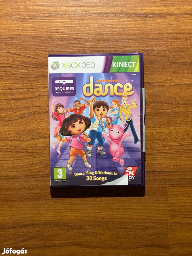 Nickelodeon Dance eredeti Xbox 360 játék