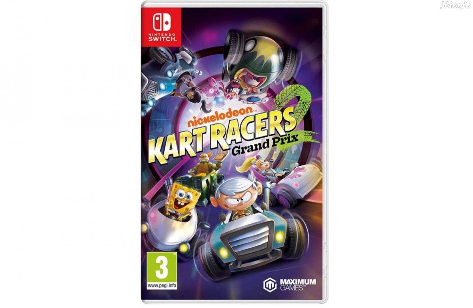 Nickelodeon Kart Racers 2: Grand Prix - Nintendo Switch játék, használ