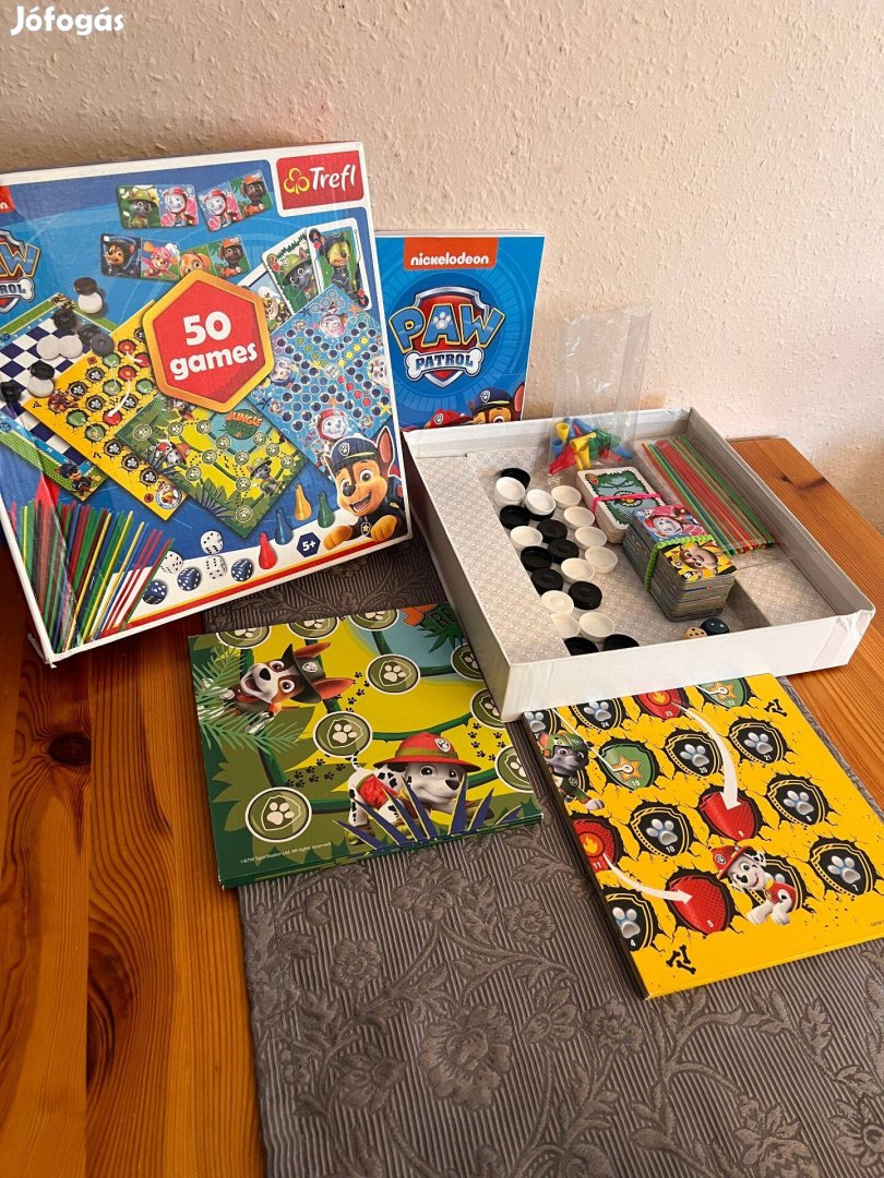 Nickelodeon Paw Patrol - 50 Klasszikus Játék