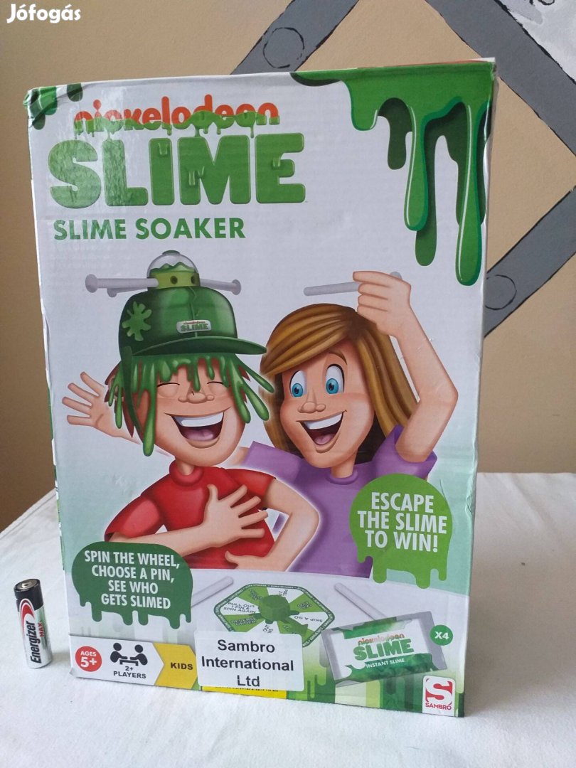 Nickelodeon Slime rulett társasjáték