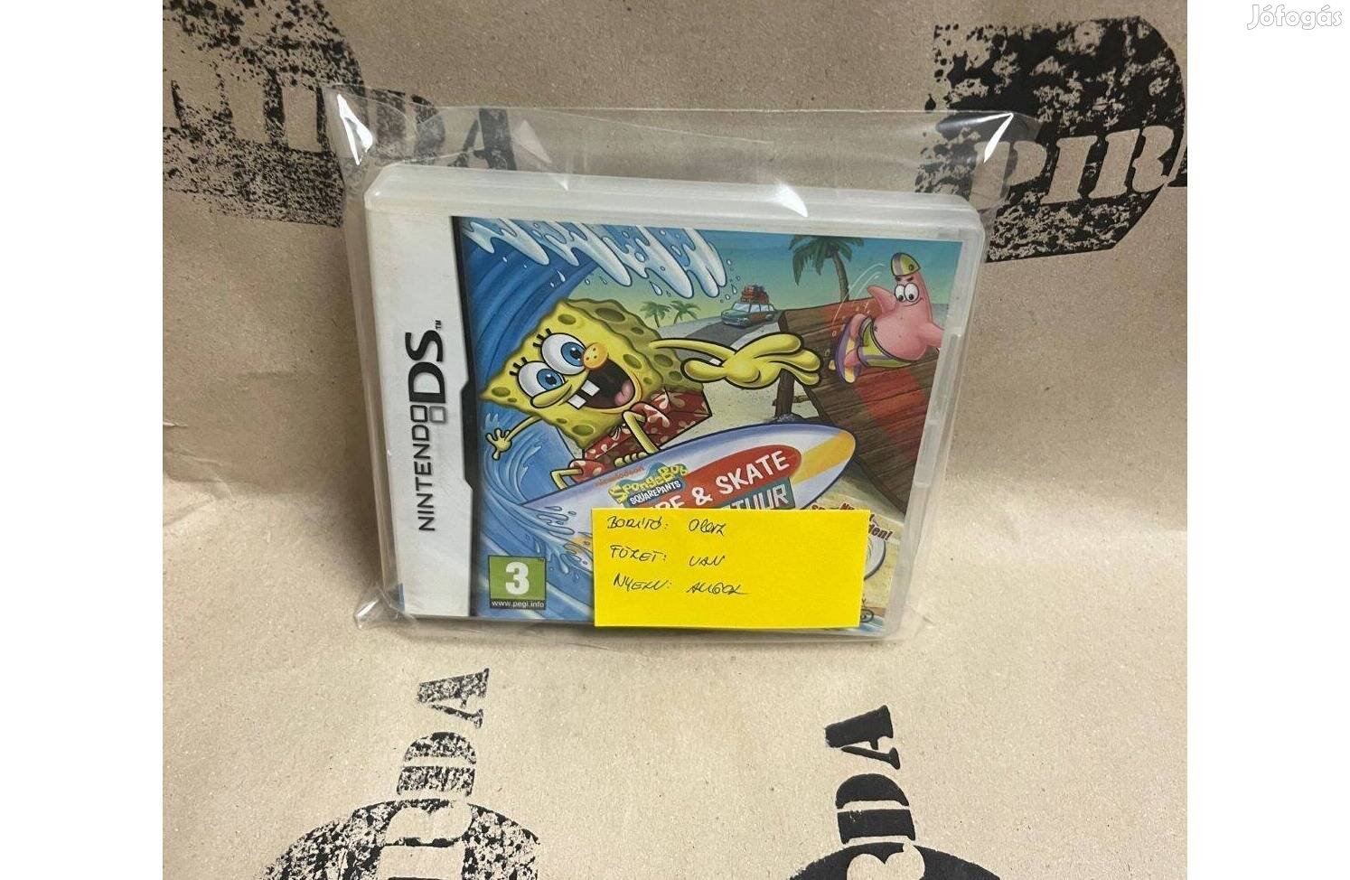 Nickelodeon Spongebob's Surf & Skate DS (olasz borító)