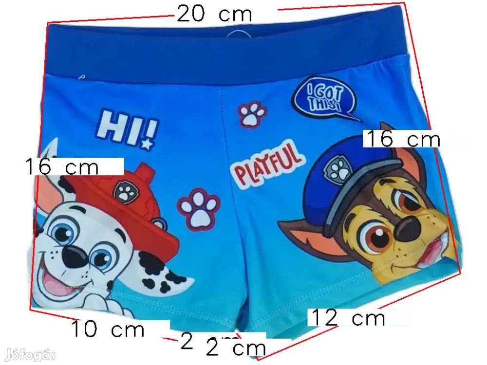 Nickelodeon Új (címkés) Fiú Fürdőnadrág (Méret: 92)