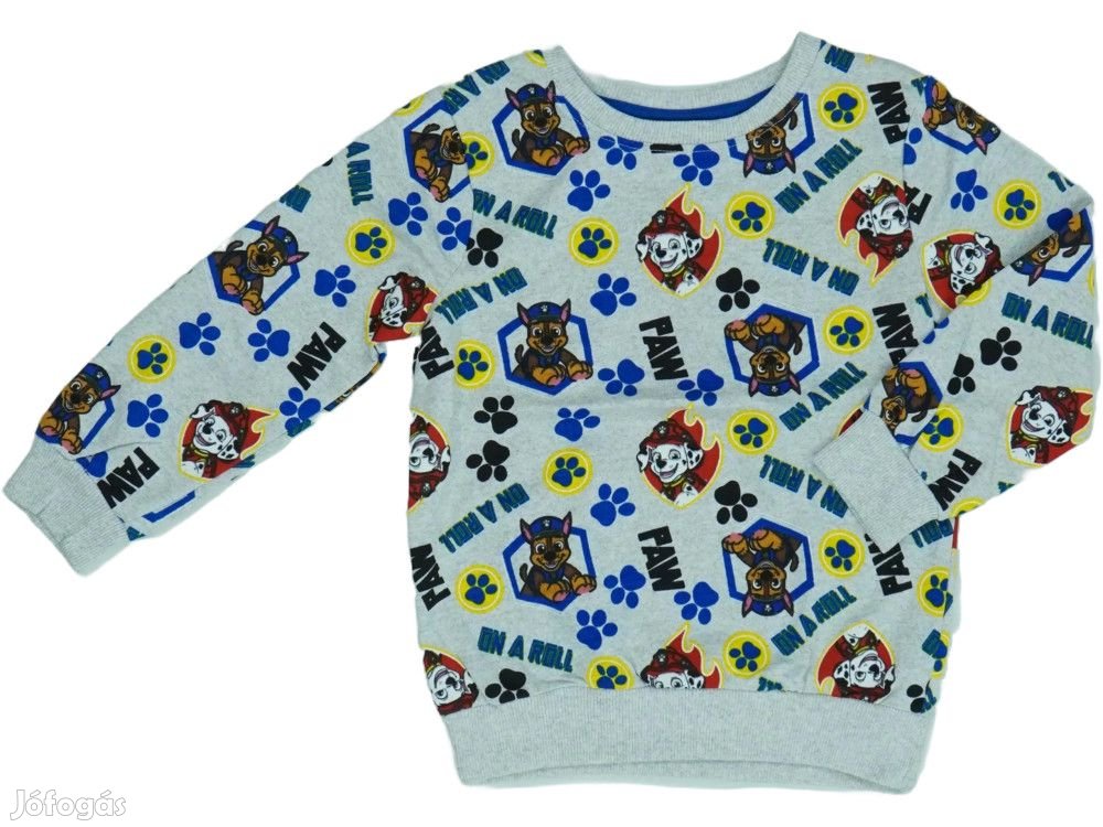 Nickelodeon Új (címkés) Fiú Pulóver (Méret: 122)