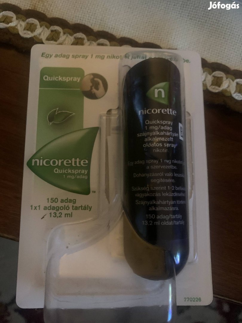 Nicorette spray