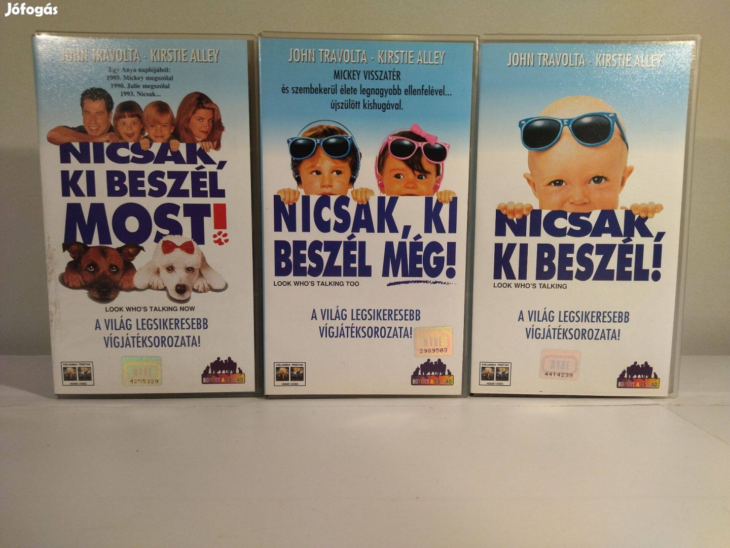 Nicsak, ki beszél 1-2-3 Trilógia VHS Videokazetta