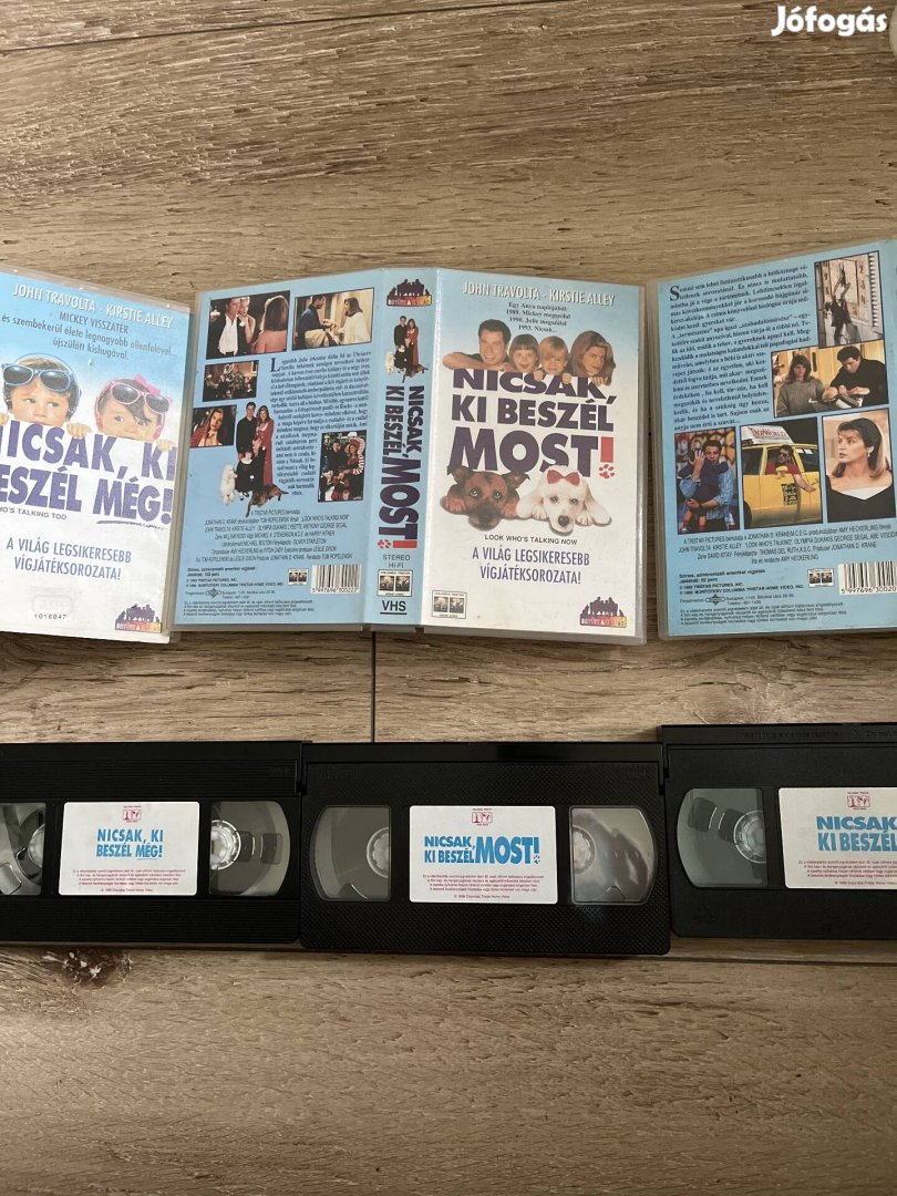 Nicsak ki beszél 1-3 vhs 